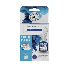 Toilet Cistern Blocks - Blue & Bleach 2 x 50g